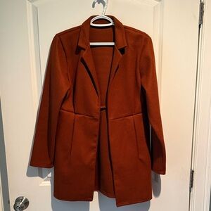 Women's Rust Orange Coat